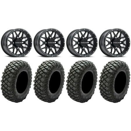 Raceline Krank 14 Black Wheels 32 Crawler XG Tires Polaris RZR XP 1000 / PRO XP / Ranger XP 900/1000 Raceline Krank 14 Black Wheels 32 Crawler XG Tires Polaris RZR XP 1000 / PRO XP / Ranger XP 900/1000