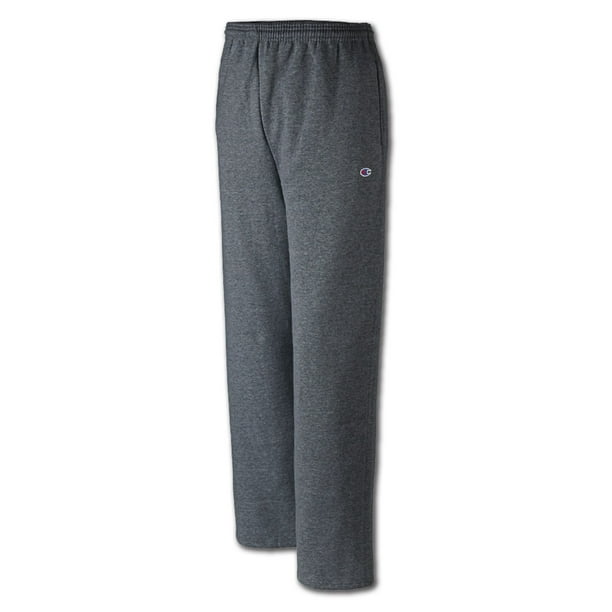 champion men's eco relaxed band fleece pants