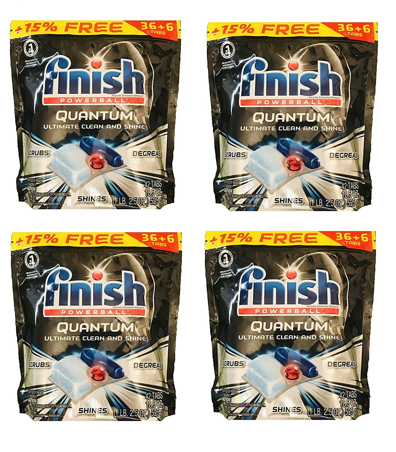 Finish Powerball Ultimate Automatic Dishwasher Detergent, 11 count