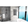 thumbnail image 2 of HEATGENE Smart Towel Warmer with Timer and Temperature Control, Large Liquid Filled Smart Towel Heated Rails, Plug-in/Hardwired Towel Rack Heater Compatible Matte Black, 2 of 9