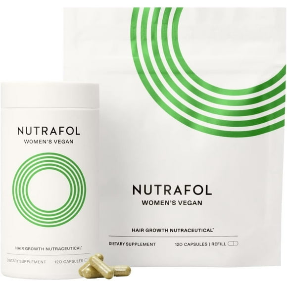 Suplementos para el crecimiento del cabello Nutrafol, suministro de 2 meses para mujeres