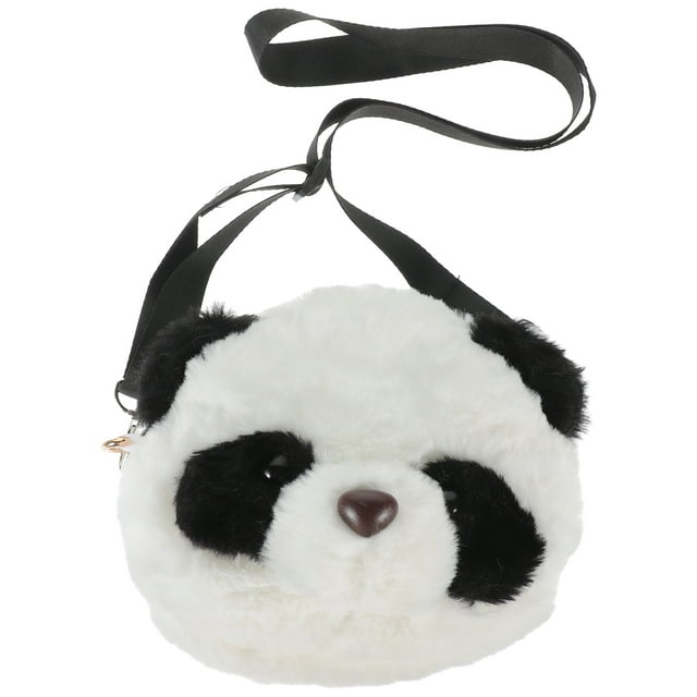Bolso bandolera de panda de dibujos animados, bolso de hombro de moda, bolso bandolera portátil para niñas