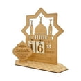 thumbnail image 4 of Calendario de Cuenta Regresiva de Ramadán Sunnimix Adorno de Madera Estilo Granja, 4 of 8