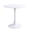 White, variant on GZXS 31.5" Round Kitchen Dining Table with Metal Pedestal Base, Compact Size for Small Spaces, Easy to Clean MDF Top, Modern Farmhouse Design for Apartment & Studio (Walnut)