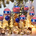 thumbnail image 3 of Decoración del 4 de julio, 12 piezas, decoración del Día de la Independencia, bola colgante, adornos de regalo, Día Conmemorativo, 3 of 6