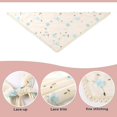 thumbnail image 4 of AWAYTR 2Pcs Floral Hair Bandanas Tie-Back Head Kerchief Women Hair Scarves Lightweight Triangular Head Scarf, 4 of 9