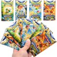 thumbnail image 2 of 4 Packs 36-40 PCS Cards GX EX Vmax Sun Moon Brilliant Stars Game Card Booster Pack Collection Transaction Card Kids Toys, 2 of 5