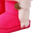 thumbnail image 5 of LvhaoGJOB Girls' Faux Fur Lined Snow Boots with Non-Slip Sole and Warm & Cozy, 5 of 6