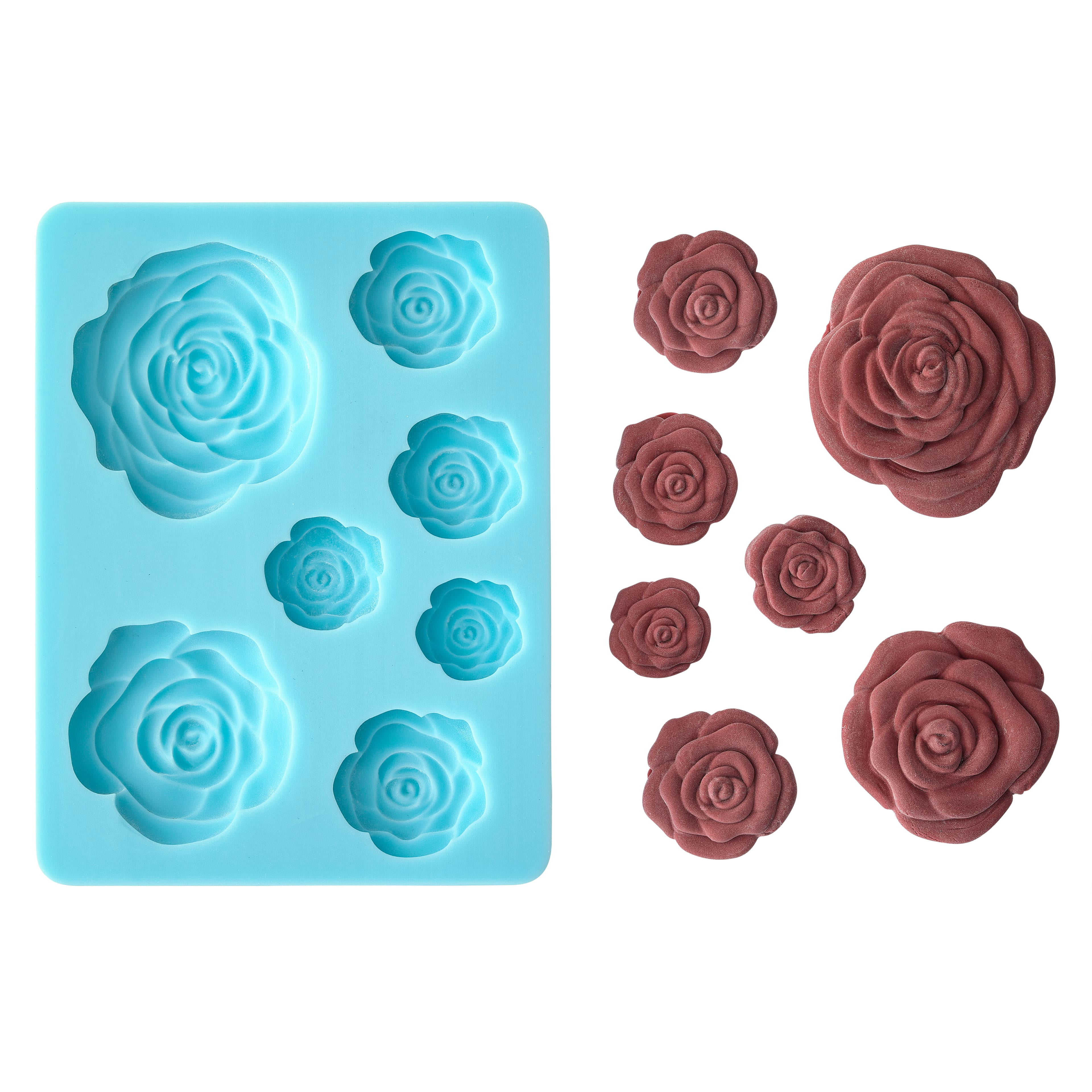 Celebrate It 6-Cavity Rose Silicone Treat Mold - Each