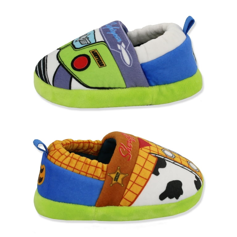 vene Kridt Limited Disney Toy Story Sheriff Woody Buzz Lightyear Toddler Male Boys Aline  Slippers CH90224 - Walmart.com