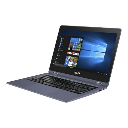 ASUS VivoBook Flip 12 TP202NA OS21T - Flip design - Intel Pentium N4200 / 1.1 GHz - Windows 10 Home - HD Graphics 505 - 4 GB RAM - 128 GB eMMC - 11.6" touchscreen 1366 x 768 (HD) - Wi-Fi 5