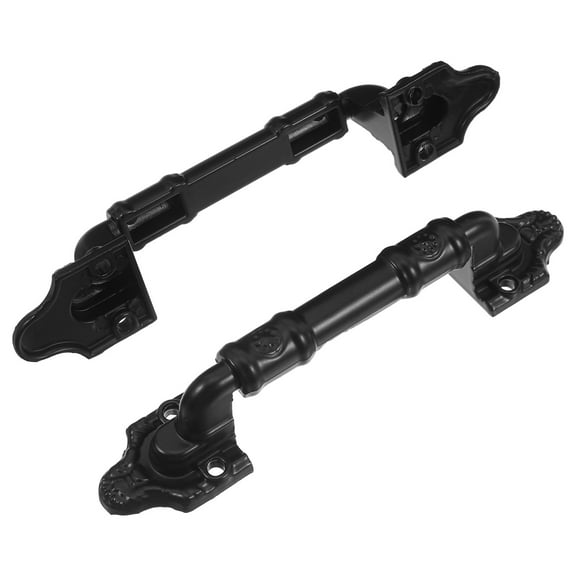 OUNONA 2pcs Vintage Door Handle Barn Door Handle Gate Pull Handle Sliding Door Handle Long Gate Pull Handle Fence Handle For Outdoor Garage