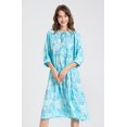 thumbnail image 3 of EASYBRAUS Women Floral Print Maxi Dress Boho Lantern Sleeve Loose Fit Spring 2025 S-2XL, 3 of 8