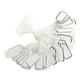 thumbnail image 2 of 2x Etiquetas de Precio de Joyería Blanca de 100 Piezas, Etiqueta de Papel Grabable para Tarjeta de Mensaje de Ropa Zulema etiqueta de precio de etiquetado, 2 of 7