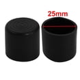 thumbnail image 2 of 25mm Inner Diameter Chair Leg Floor Protectors Table Feet Tips Covers Caps 20pcs, 2 of 2