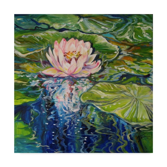 Trademark Fine Art 'Sweet Lotus' Canvas Art by Marcia Baldwin