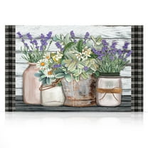Briarwood Lane Farmhouse Flowers Large LED Canvas Art