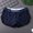 Dark blue, variant on Sexy Men Ice Silk Seamless Boxer Briefs Pouch Underwear Shorts Trunks Underpants
