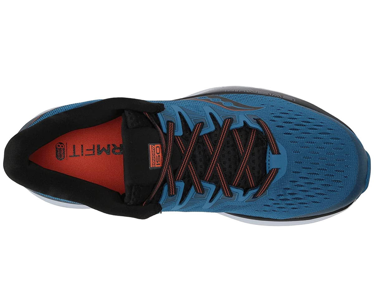 Saucony Men’s RIDE ISO 2 blue black running shoes Road Trail Run: Saucony Ride ISO 2 Review: Masterfully  main image 3