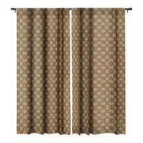 Society6 Marta Barragan Camarasa Desert Boho II Single Panel Room Darkening Window Curtain 50" x 120"