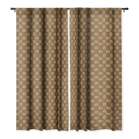 Society6 Marta Barragan Camarasa Desert Boho II Single Panel Room Darkening Window Curtain 50" x 120"