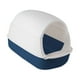 thumbnail image 2 of Caja de arena para gatos con capucha Caja de arena para gatos compacta Desmontable Sin olor Accesorios para mascotas Azul, 2 of 8
