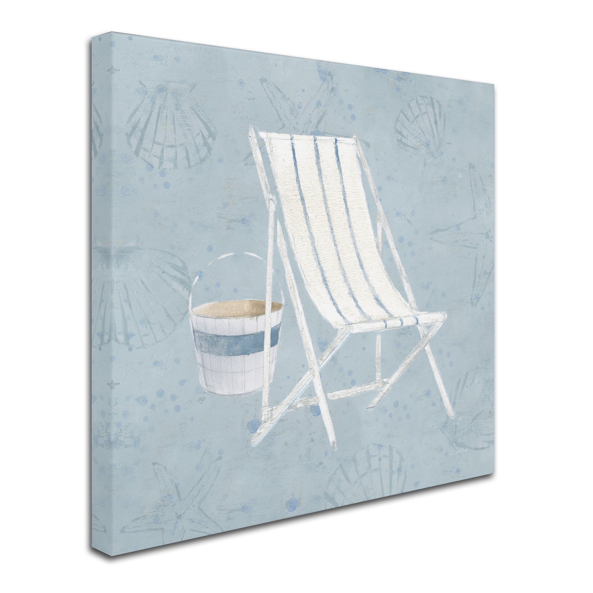 Trademark Fine Art 'Serene Seaside III' Canvas Art by James Wiens