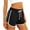 EJ62_Black, variant on IYYVV Womens Athletic Shorts Baggy Running Color Block Dolphin Shorts with Pockets and Drawstring Gray M