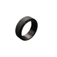 thumbnail image 1 of Qarigey Anillos para hombre, adorno de mano elegante, anillo de acero de titanio para hombre exquisito, accesorio de decoración de moda, Ropa, zapatos y accesorios Miscelánea Negro 17 mm, 1 of 6