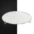 thumbnail image 1 of NUZYZ Stainless Steel Round Kitchen Steaming Cooking Grilling Rack for Air Frying Pot, 1 of 7