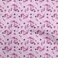 thumbnail image 1 of oneOone Rayon Pastel Purple Fabric Abstract Floral Quilting Supplies Print Sewing Fabric By The Yard 56 Inch Wide, 1 of 4