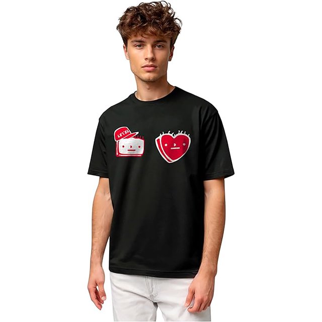 YDLCAFD Men's Print Theme T Shirt Printed Solid Color Short Sleeve Top