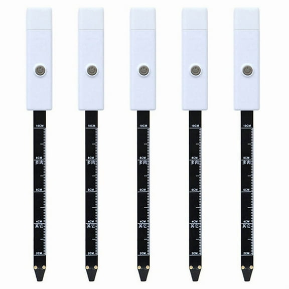 5X Soil Moisture Meter Plant Water Meter for Indoor and Outdoor Smart Probe with 3 Color Indicator Lights for Garden,5 x soil moisture tester,Photo Color