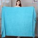 thumbnail image 3 of Toalla de baño grande de microfibra gruesa, absorbente y de secado rápido, multifuncional, para natación, fitness, deportes, salón de belleza., 3 of 5