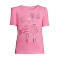 thumbnail image 5 of 365 Kids from Garanimals Girls’ Graphic T-Shirt with Short Sleeves, Sizes 4-10, 5 of 5