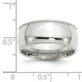 thumbnail image 3 of Sterling Silver 9mm Milgrain Comfort Fit Band, 3 of 3