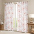 thumbnail image 2 of Homewish Kawaii Groovy Girls Blackout Curtains Set of 2 (52x84 Each), Rustic Farmhouse Flower Window Curtains, Dreamy Pink Daisy Curtains and Drapes, Window Curtains Bedroom Decor, 2 of 6