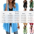 thumbnail image 4 of Jsaierl Women Elegant Short Sleeve Chiffon Kimono Cardigan, Loose Open Front Flowy Outerwear, Stylish Sheer Sunscreen Coat for Dating Shopping Summer Daily, 4 of 10