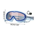 thumbnail image 2 of Darzheoy Kids Swim Goggles, Swimming Goggles No Leaking Anti-Fog Kids Goggles with Ear Nose Plug, 2 of 3