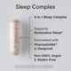 thumbnail image 2 of Sleep Complex Sports Research 30 porciones sin melatonina, 2 of 6