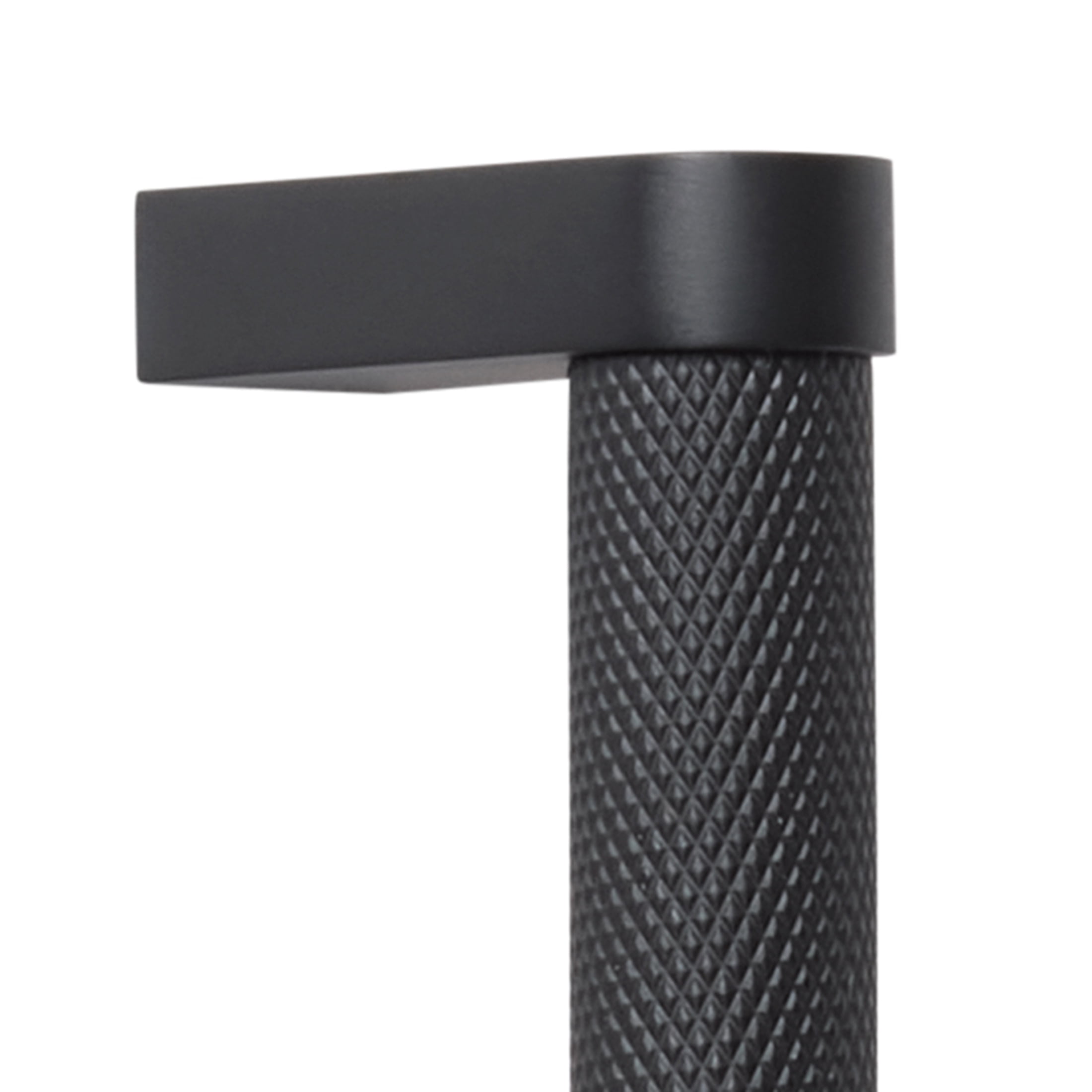 Better Homes & Gardens 3.75" Knurled Pull, 2 Pack, Matte Black