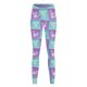 thumbnail image 3 of Gibobby Leggings Termicos Mujer Medias mujer Compresión Día San Valentín Imprimir Pantalones cintura alta Yoga Correr Fitness Leggings cintura alta（Morado， L), 3 of 4