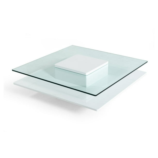 Modrest Emulsion Square Coffee Table Walmart Com Walmart Com