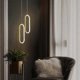 thumbnail image 3 of Bedroom Bedside Chandelier Light Luxury Modern Minimalist Master Bedroom Living Room Double-headed Pendant Line Light, 3 of 5