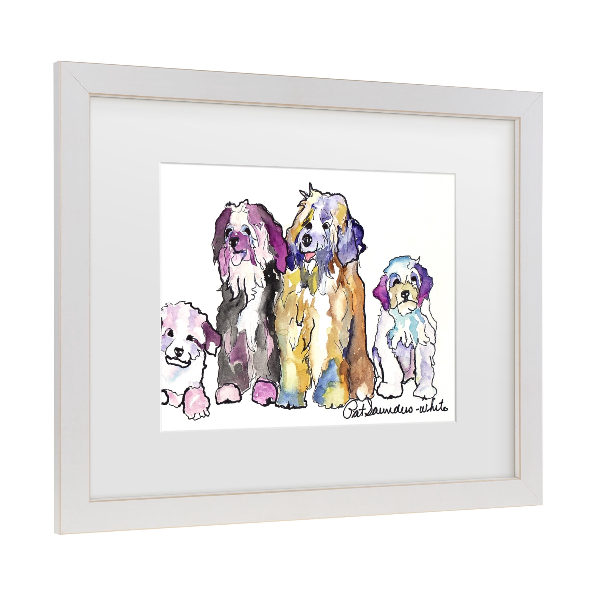 Trademark Fine Art 'The Gang' Canvas Art by Pat Saunders-White