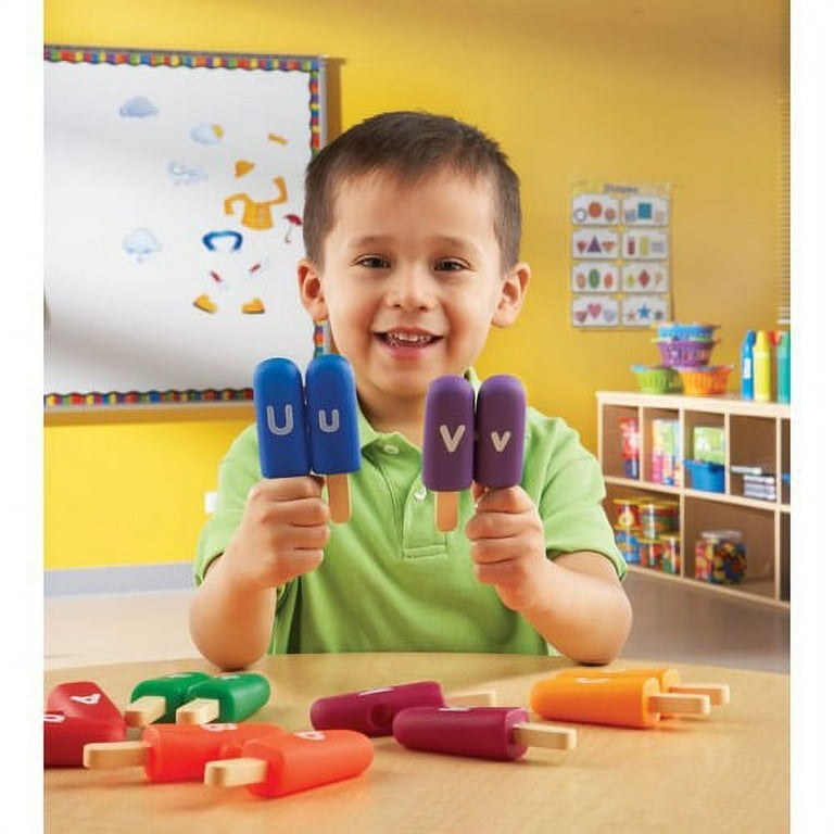 Smart Snacks Alpha Pops - Skill Learning: Visual, Color Identification, Letter Recognition, Expressive Language, Receptive Language, Quiz, Color Matching, Fine Motor, Imagination - 2 Year & Up - Multi Smart Snacks Alpha Pops - Skill Learning: Visual, Color Identification, Letter Recognition, Expressive Language, Receptive Language, Quiz, Color Matching, Fine Motor, Imagination - 2 Year & Up - Multi