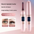 thumbnail image 2 of Long Lasting Curl Electric Eyelash Curler Eye Makeup Tool Rechargeable Heated Eyelash Curler Lightweight Led Display Quick Heating Portable Eyelash Curler Daily Makeup, 2 of 7