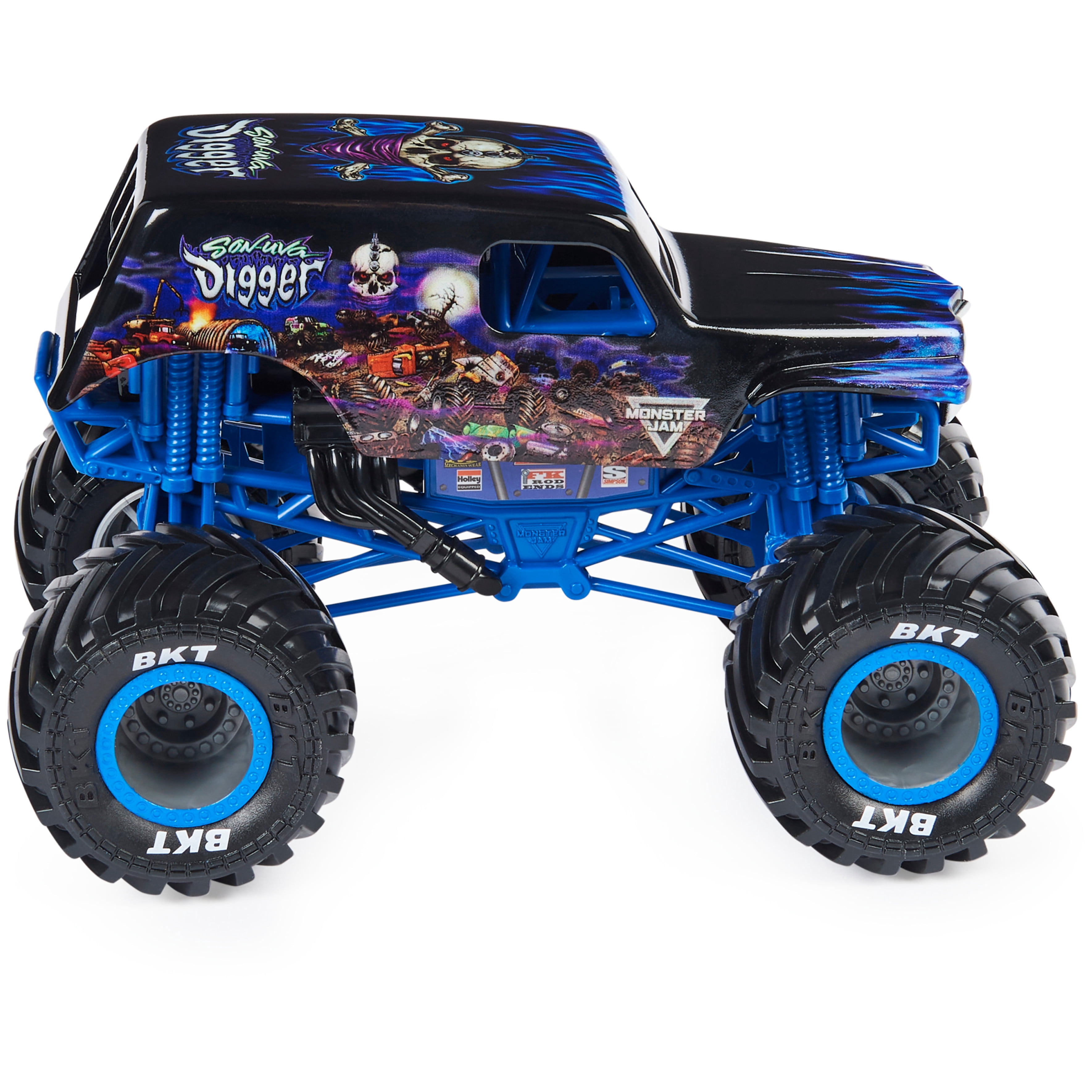 Monster Jam Son-Uva Digger Monster Truck Die-Cast Vehicle 1:24 Scale