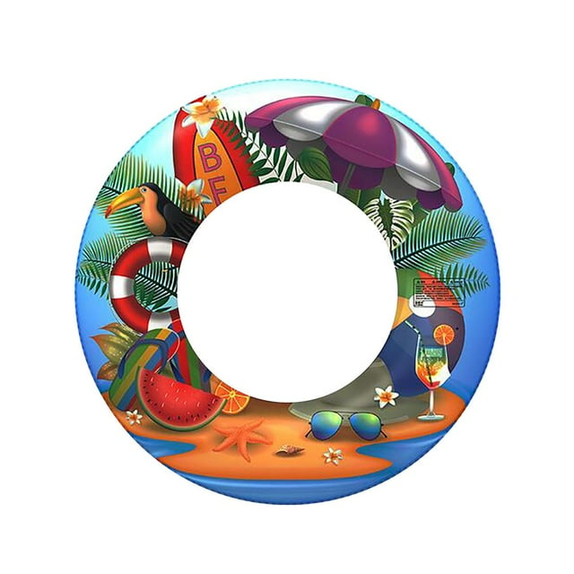 MesaSe Inflatable Floats Swimming Swim Ring Pool Kids Water Toy Beach Toy Beach Ball
