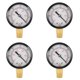thumbnail image 1 of 4X 0 - -30inHg 0 - -1bar Mini Esfera Probador de Presion Atmosferica Barometro Medidor Manometro de Esfera de Doble Escala Negro, 1 of 5